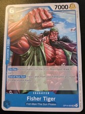 Fisher Tiger OP14-054 Uncommon The Azure Sea's Seven One Piece Card Game