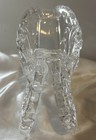 Vintage Clear Acrylic Santa Sleigh Fancy Centerpiece Crystal-Like Candy Dish — photo 2
