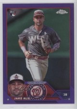 2023 Topps Chrome Update Purple Refractor 241/250 Jake Alu #USC65 13sp