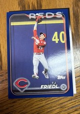 2024 Topps Series 2 - T.J. Friedl #534 Royal Blue