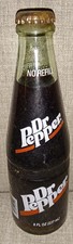 Vintage 8oz. Dr.Pepper Bottle Unopened X