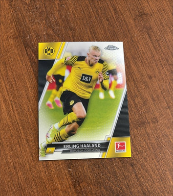 Erling Haaland 2022 Topps Chrome Bundesliga #30 Borussia Dortmund