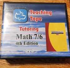 Saxon 76 Teaching Tape (4th Edition) Tutoring...