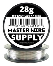 Kanthal A1 - 100ft - 28 Gauge Wire 28g - 0.32mm - 0.013in - Master Wire Supply