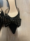 Women’s Kate Spade Pointed Toe Velvet Bow Heels Size 7 — photo 2