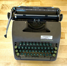 Smith-Corona Sterling Manual Typewriter Portable Manual Portable Typewriter thumbnail