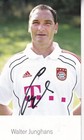 Autogramm - Walter Junghans (Bayern München) - 2010/2011