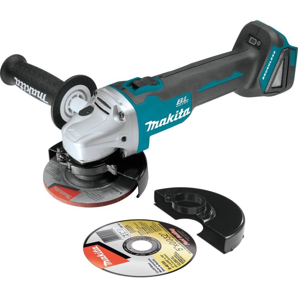 Отрезной инструмент Makita 18V Lxt 4 125 дюймаугловая шлифовальная машина без инструмента 34590₽