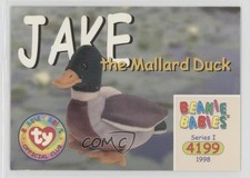 1998 Ty Beanie Babies Series 1 Jake the Mallard Duck 91 mp7