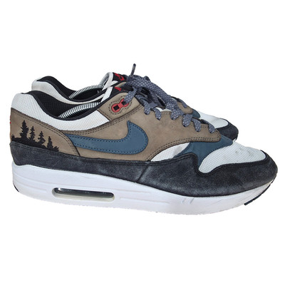 Nike Air Max 1 PRM Escape Treeline Sneakers Mens 13 Slate Blue Casual FJ0698-100