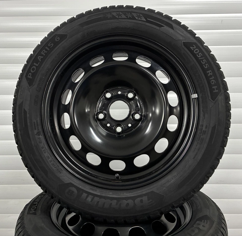 4 VW Golf 7 VII Sportsvan GTD Skoda Octavia 3 III 5E Winterreifen 205/55 R16 91H - Bild 2 von 4