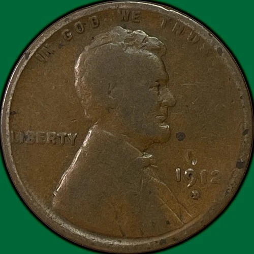 1912-D Lincoln Wheat Cent Good G Coin #37459