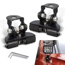 2 PCS Automotive LED Light Bar Mounting Bracket, Non-Destructive Fixing Stan