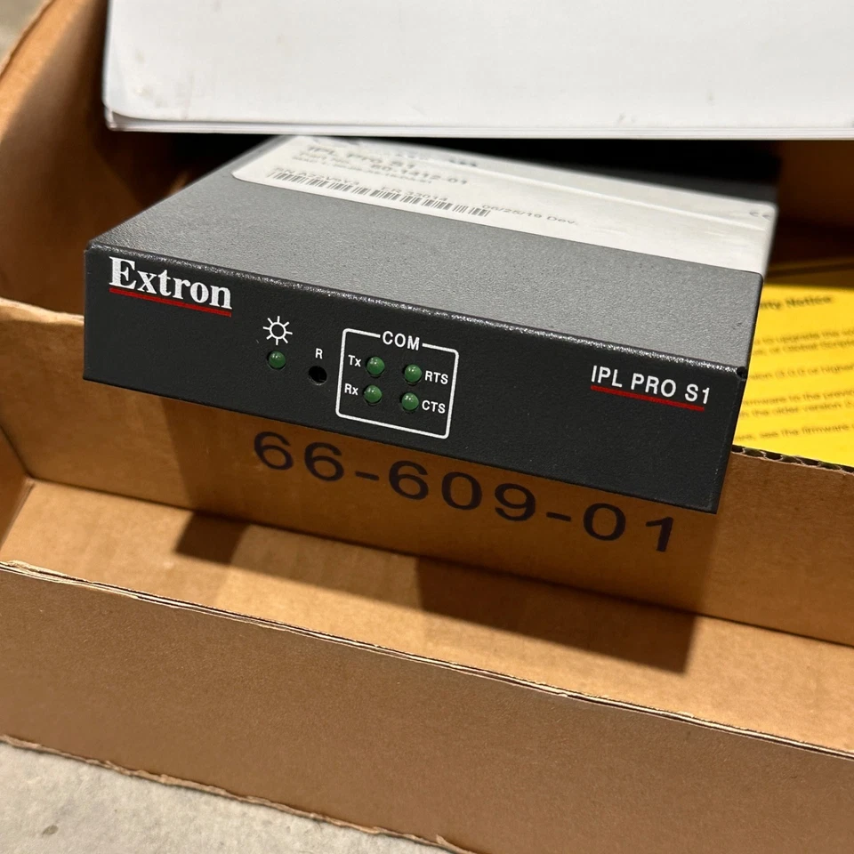 New Extron IPL Pro Series S1 / 60-1412-01 / IP Link Pro Control Processor UK AV - Image 2 of 3