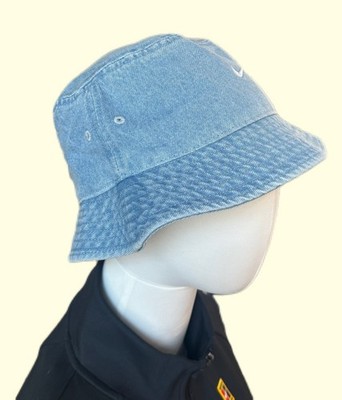 Nike Apex Denim Bucket Hat Unisex Outdoor Cap Casual Hat NWT