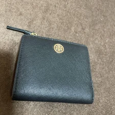 Tory Burch Robinson Mini Wallet Bifold Wallet Black