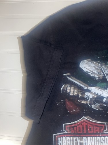 Men’s Harley Davidson Santa T Shirt Who’s Been Naughty Large - Picture 14 of 21