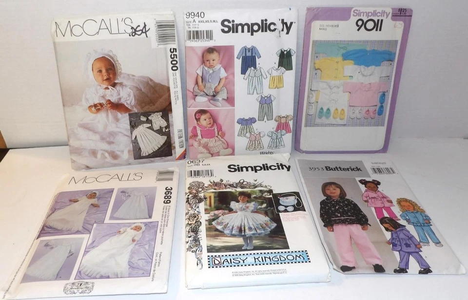 34 Clothing Patterns ADULT CHILDREN HOME DECOR Unused Sewing Patterns - Image 2 of 4