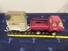 Tonka Stables Truck and Trailer Rare Vintage 1970s Tin Toy GREAT CONDITION NR!
