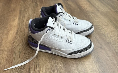 Jordan 3 Retro Mid Dark Iris taglia 4 5
