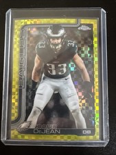 2025 Topps Chrome - Cooper DeJean #252 Gold Refractor