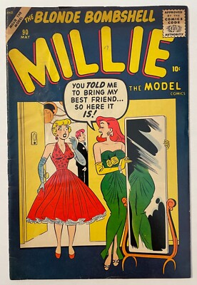 Millie the Model 90 Marvel Comics Silver Age 1959 4.5 Very Good+ Dan DeCarlo