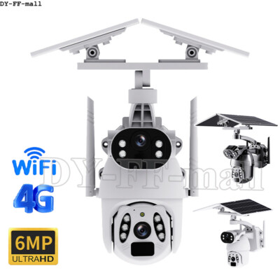 360°4K HD FUNK WLAN WIFI IP NETZWERK CAMERA Outdoor AUßEN
