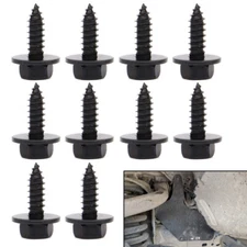 10X Body Screw Hex Bolt Retainer Fender Liner Under Engine Cover Clip for Toyota