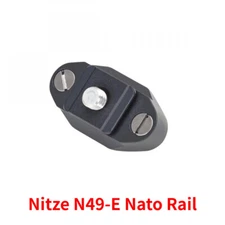 Nitze N49-E Nato Rail with 1/4" Screw Cold Shoe Adapter for CANON EOS C300
