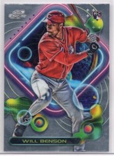 Will Benson 2023 Topps Cosmic Chrome Baseball Base
