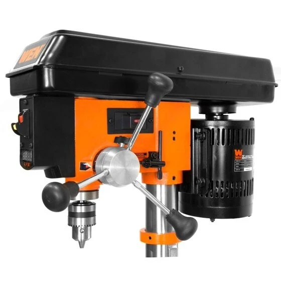 WEN 4212T Taladro de sobremesa de velocidad variable de 5 amperios 10 pulgadas con láser Foto 3 de 4