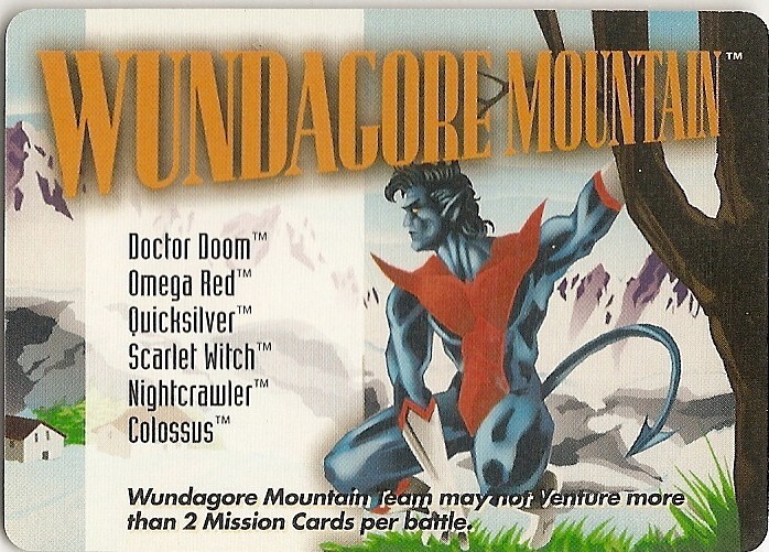 Marvel OVERPOWER Monumental Location WUNDAGORE MOUNTAIN - Doctor 
