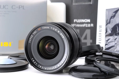FUJIFILM Fuji Fujinon Super EBC XF 14mm F/2.8 R Lens [Near Mint]  w/Box & Filter