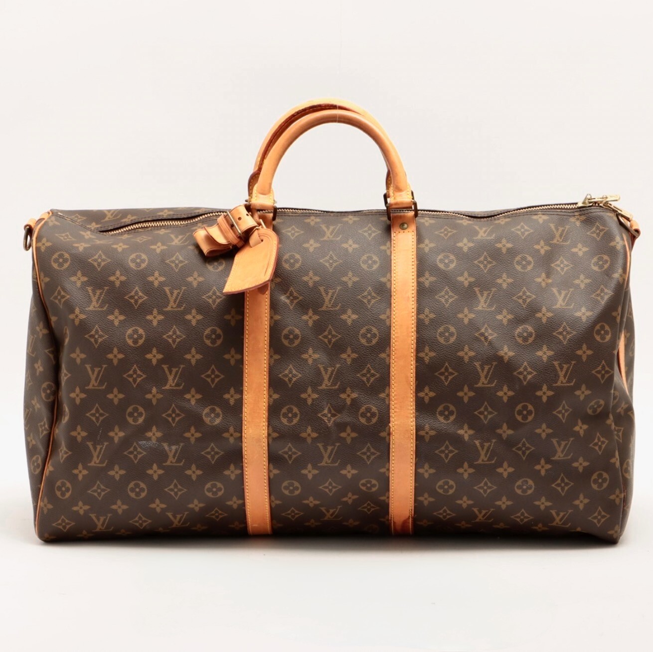 Louis Vuitton Monogram Keepall Bandoulière 60 Travel Bag