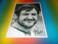 Willi Duck Lippens red and white food signed autograph 20x28 photo in per.