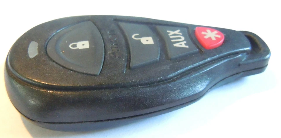 keyless remote fob FCC ID EZSDEI7141 Python alarm control transmitter 1 button - Image 3 of 4