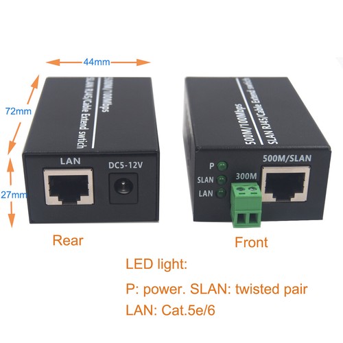 IP Ethernet over Twisted pair Extender Converter for HD Network IP Camera,2PCS - Picture 6 of 14