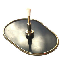 Tablett MID CENTURY Design 50er 60er Messing Nierentisch