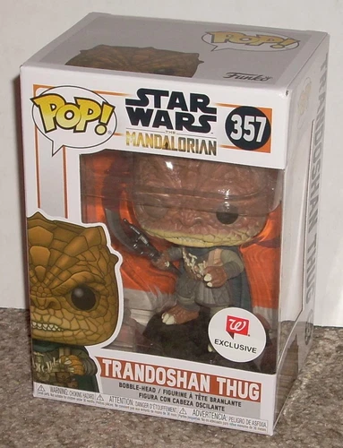 New Funko POP! Star Wars The Mandalorian 357 Trandoshan Thug Walgreens Exclusive