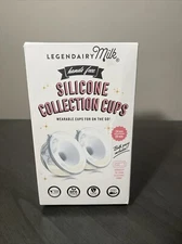 LEGENDAIRY MILK SILICONE COLLECTION CUPS BOTH 24 & 28mm Wearable Cups For The Go
