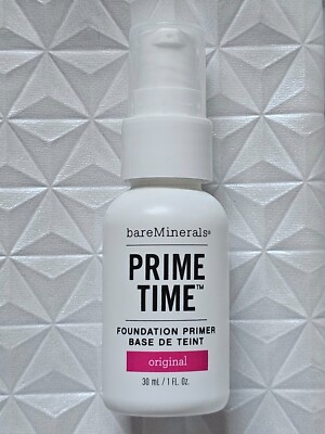 bareMinerals ORIGINAL PRIME TIME Foundation Primer (1 oz./Hot Pink Banner)