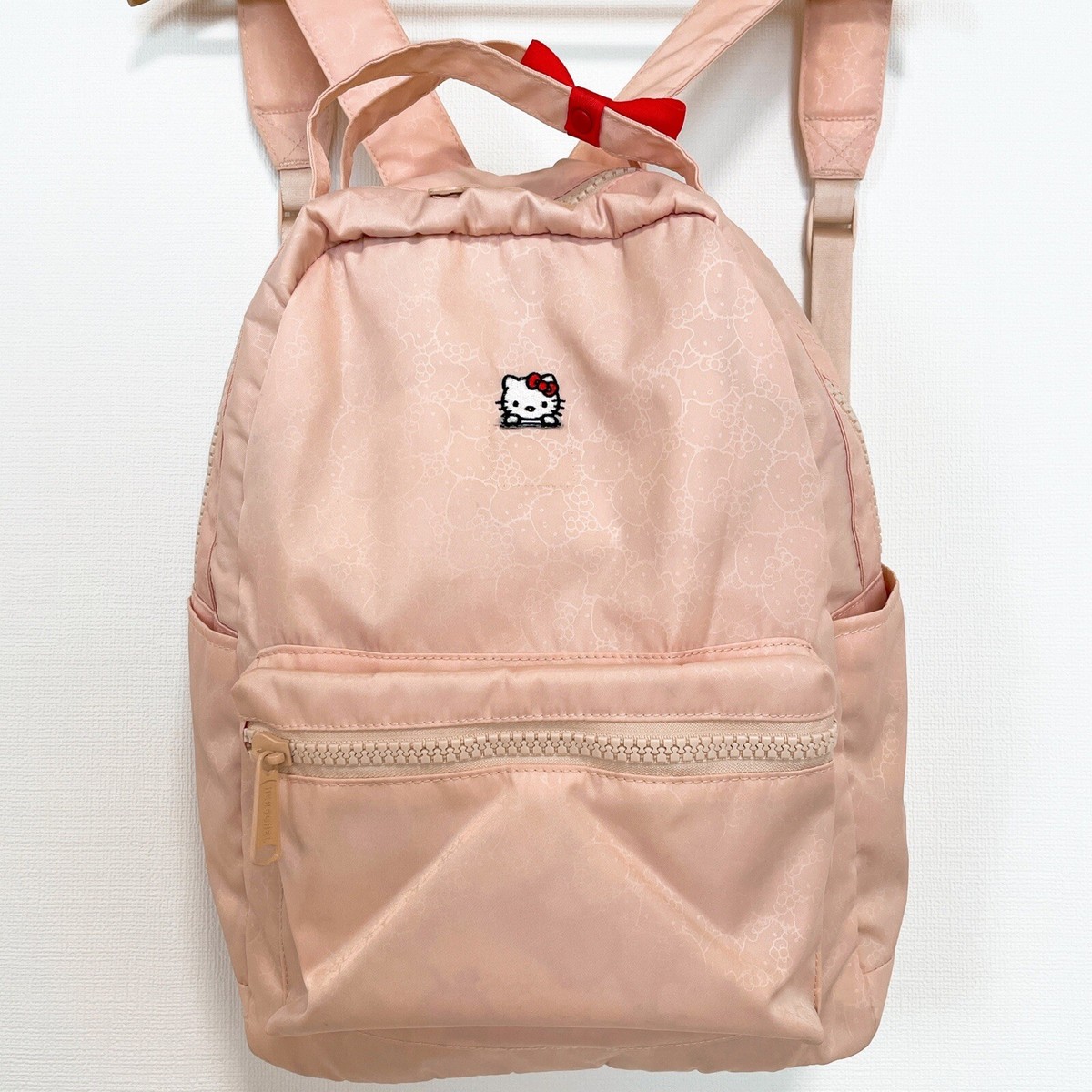 Herschel Hello Kitty Pink Tropical Full Size Backpack Kawaii School Work Bag Herschel Supply teams up with Hello Kitty for its cutest bag  main image 4