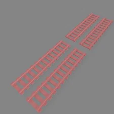 Railroad track Open x4 - Commissioned