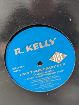R. Kelly - I Can't Sleep Baby (If I) / Thank God It's Friday - 12'' Vinyl Promo