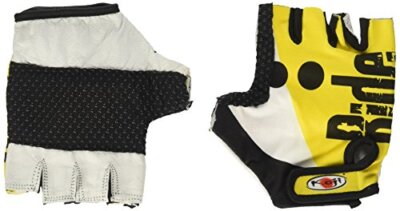 Biker-Pro, guanti in pelle e lycra - L