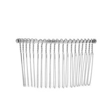 6PCS Silver Fancy DIY Hair Clips Metal Wire Hair Combs Bridal Wedding Veil Co...