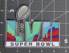 Super Bowl LVII 57 Embroidered Patch Iron/Sew On 2023 Chiefs Free Tracking