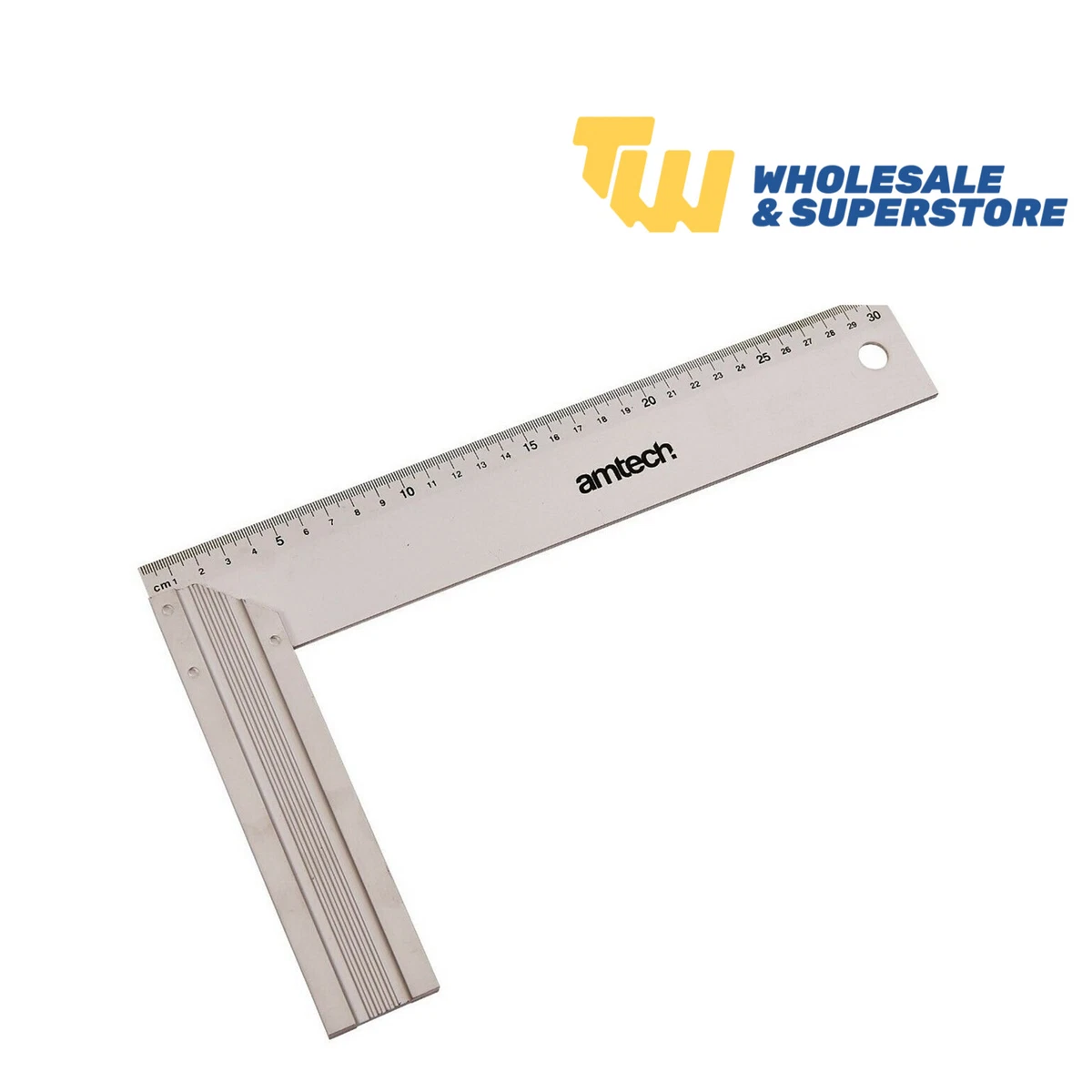Tri Square Try Heavy Duty Pro 12 Aluminium Engineers Right Angle Metric