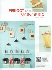 Publicité Advertising 1220 2013  Perigot  pour Monoprix  décoration maison