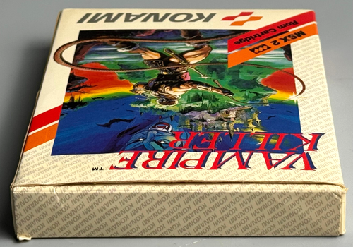 Vampire killer castlevania sur sony MSX MSX2 (100% authentic) - Imagen 8 de 12